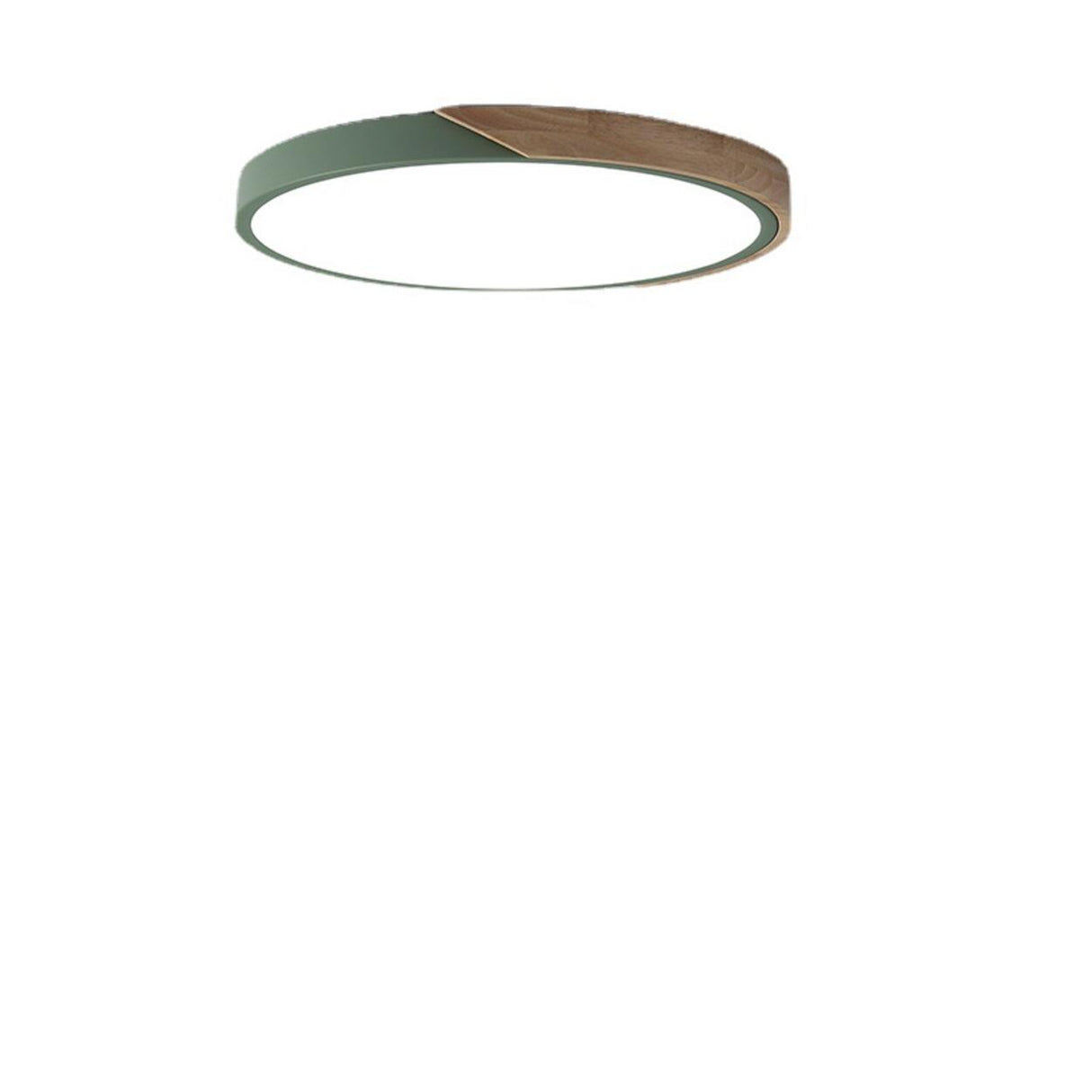  Modern Minimalist Round LED Flush Mount Ceiling Light Image - 5