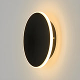 Modern Minimalist Round LED Wall Lamp Image - 16