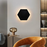 Modern Minimalist Round LED Wall Lamp Image - 3