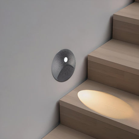 Modern Minimalist Round LED Wall Sconce Image - 1