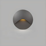 Modern Minimalist Round LED Wall Sconce Image - 10