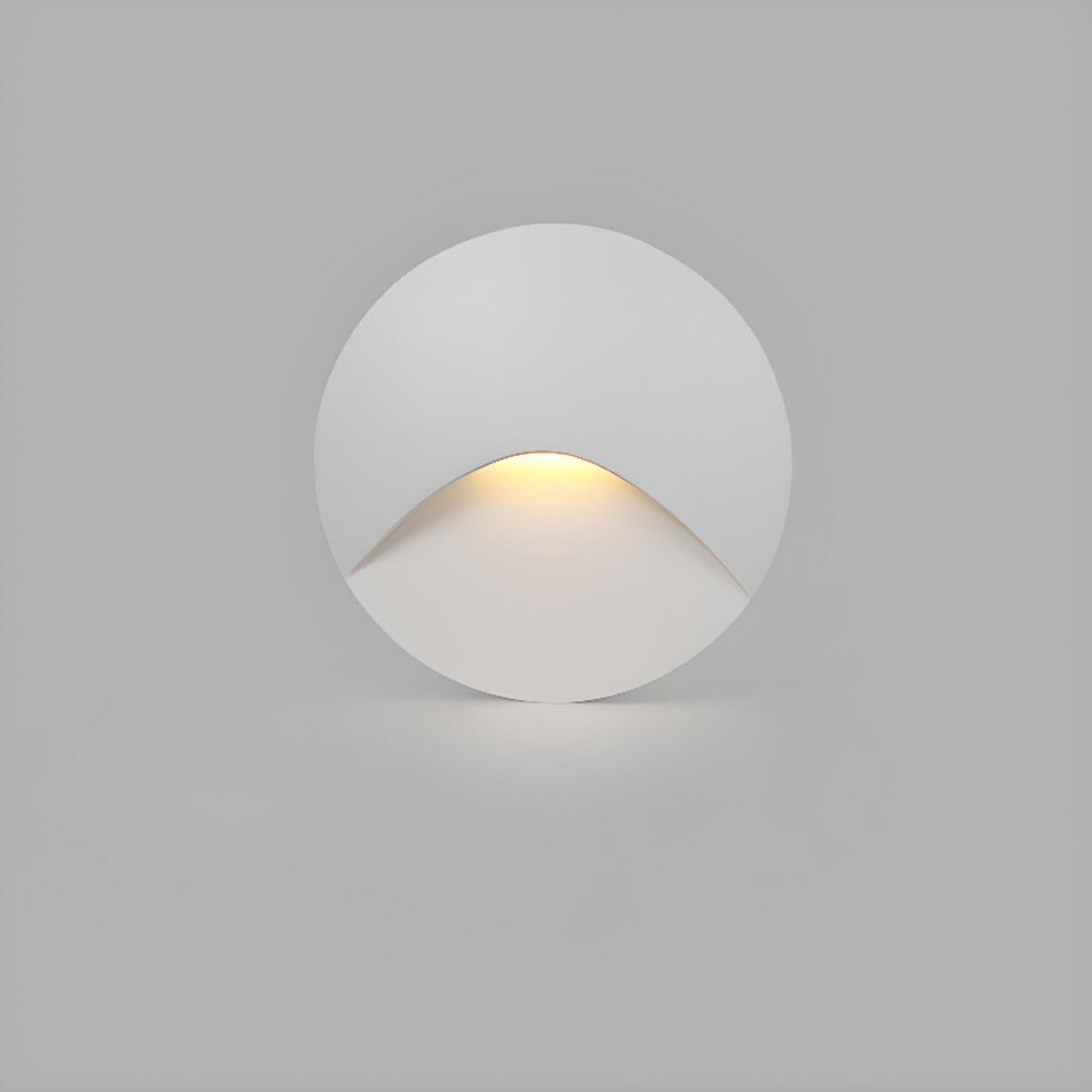 Modern Minimalist Round LED Wall Sconce Image - 12