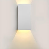 Modern Minimalist Square Up Down Wall Sconce Image - 15