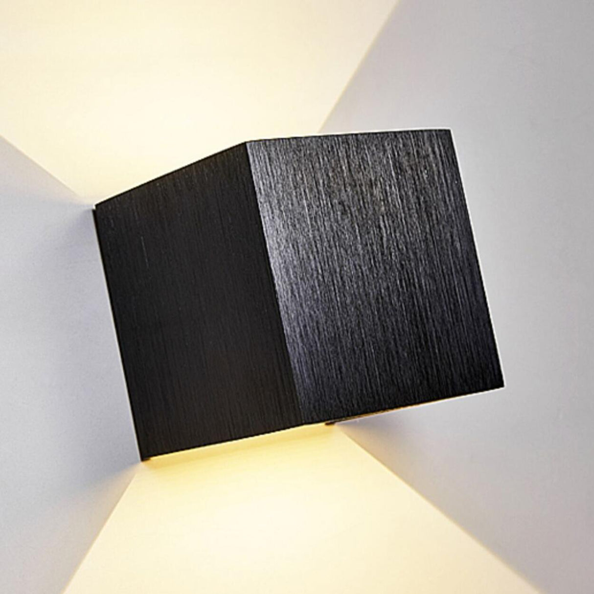 Modern Minimalist Square Up Down Wall Sconce Image - 18