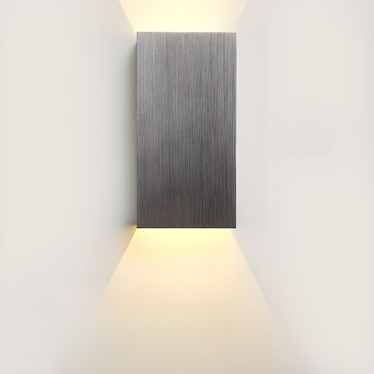 Modern Minimalist Square Up Down Wall Sconce Image - 23