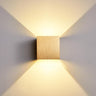 Modern Minimalist Square Up Down Wall Sconce Image - 6