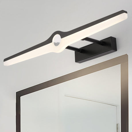 Modern Minimalist Straight LED Bathroom Vanity Light Image - 1