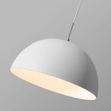 Modern Minimalist Triple Dome Vaulted Iron Pendant Light Image - 17