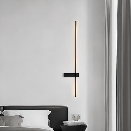 Modern Minimalist Vertical LED Wall Lights Image - 1