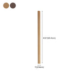 Modern Minimalist Vertical Wood Design Floor Lamp #size