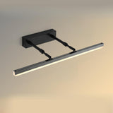 Modern Minimalist White Bathrooms LED Vanity Light Image - 16