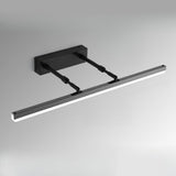 Modern Minimalist White Bathrooms LED Vanity Light Image - 19