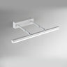 Modern Minimalist White Bathrooms LED Vanity Light Image - 21