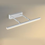 Modern Minimalist White Bathrooms LED Vanity Light Image - 26