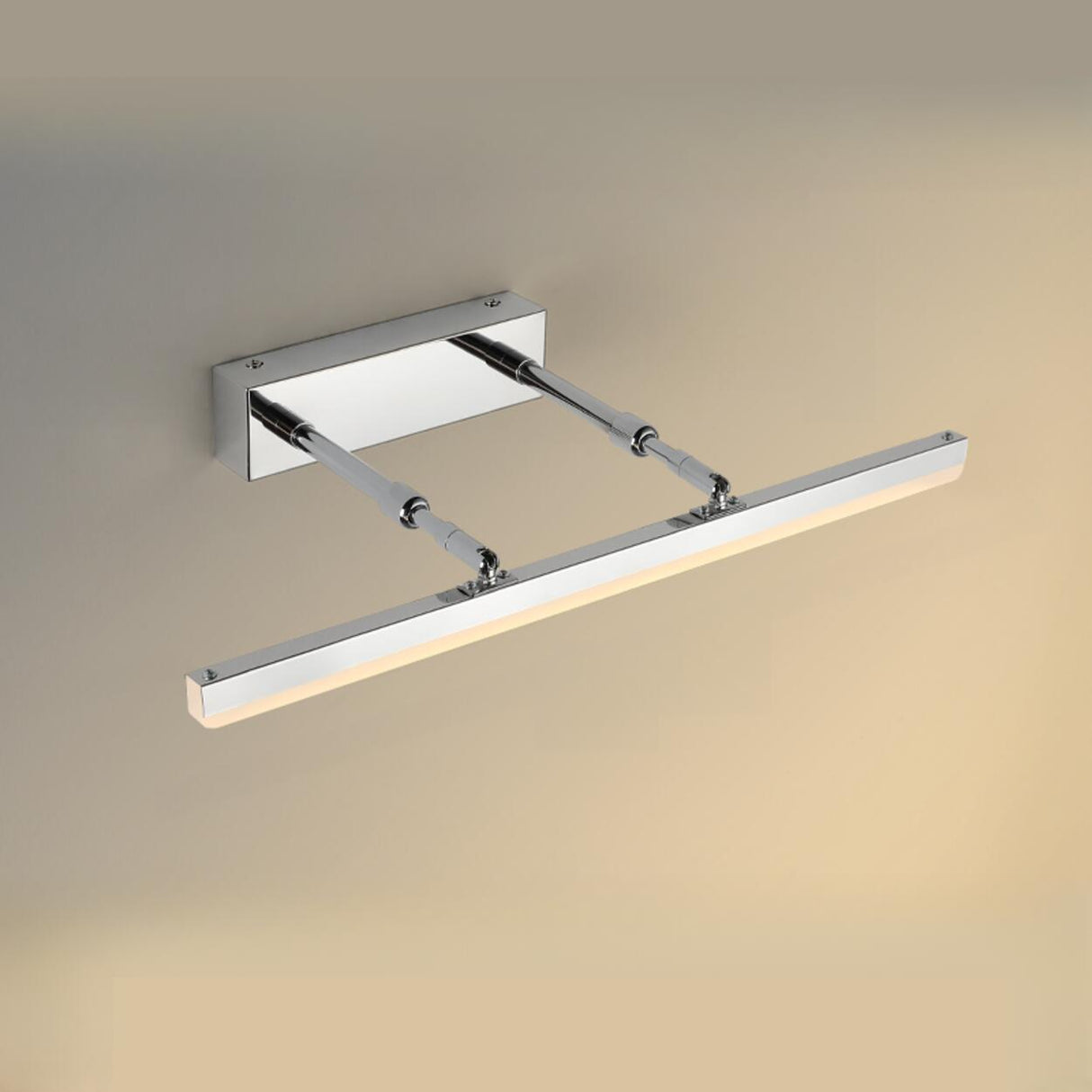 Modern Minimalist White Bathrooms LED Vanity Light Image - 34