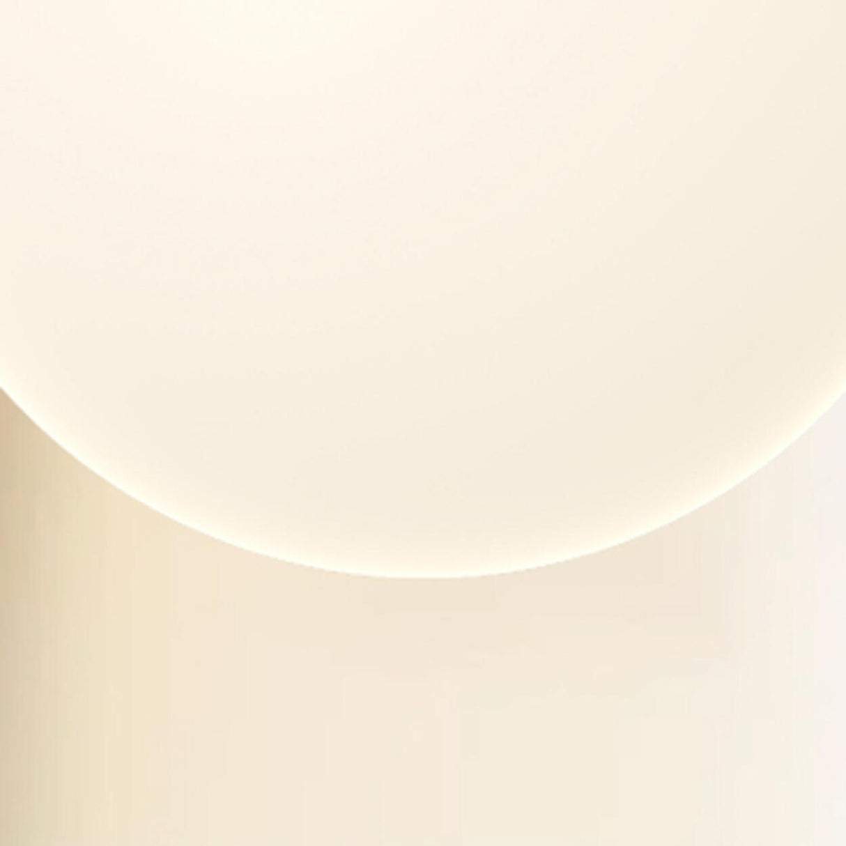 Modern Minimalist White Metal Sleek Globe Pendant Light Image - 11