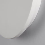 Modern Minimalist White Round Wall Sconce Image - 10