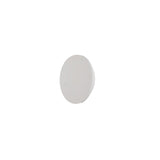 Modern Minimalist White Round Wall Sconce Image - 8