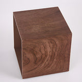 Modern Minimalist Wooden Cube Wall Light Image - 16