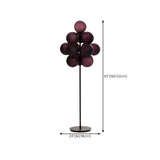 Modern Modish Stellar Grape Metal LED Floor Lamp #size