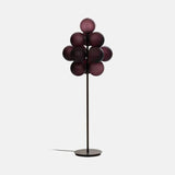 Modern Modish Stellar Grape Metal LED Floor Lamp Image - 5