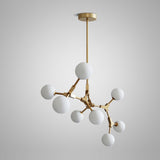 Modern Molecular 8-Light Globe Island Pendant Light Image - 8