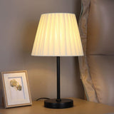 Modern Multi-Light Geometric White Metal Table Lamp Image - 1