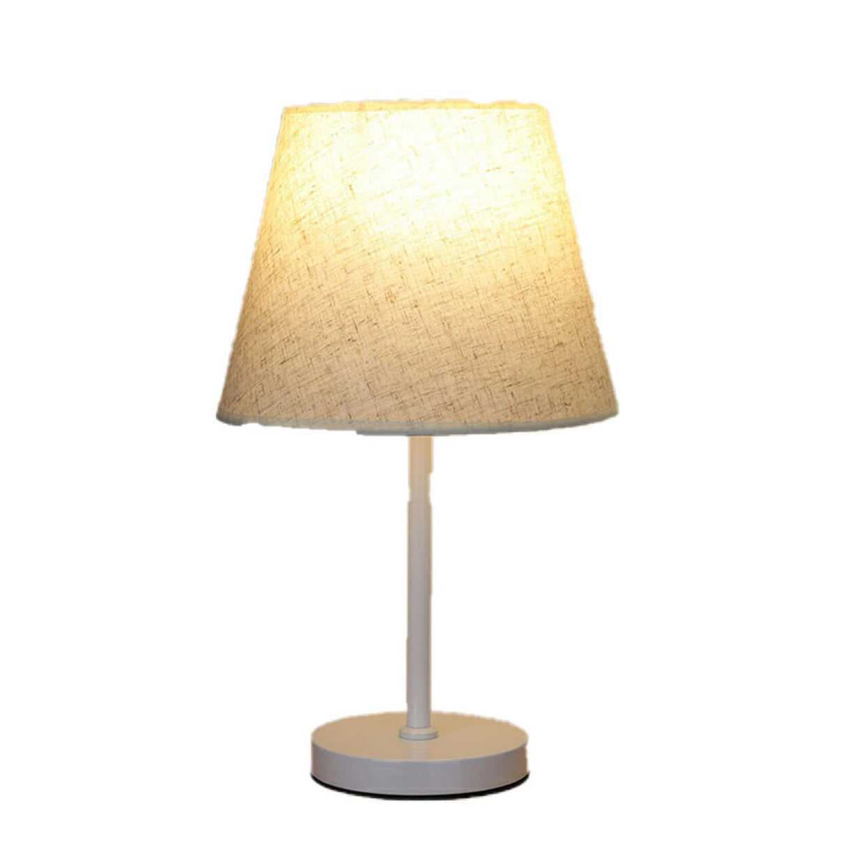 Modern Multi-Light Geometric White Metal Table Lamp Image - 10