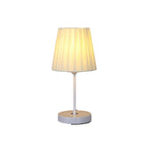 Modern Multi-Light Geometric White Metal Table Lamp Image - 11