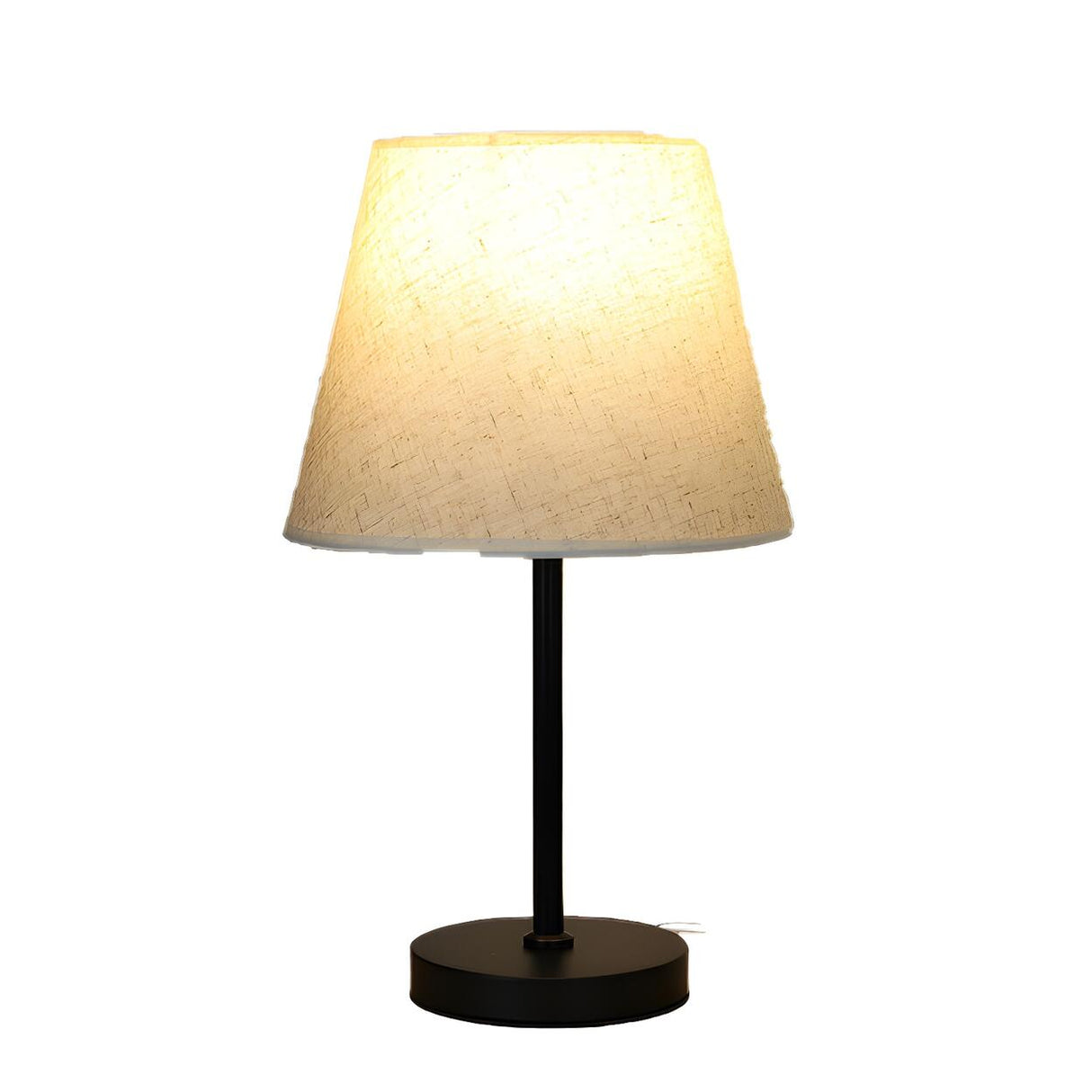 Modern Multi-Light Geometric White Metal Table Lamp Image - 13