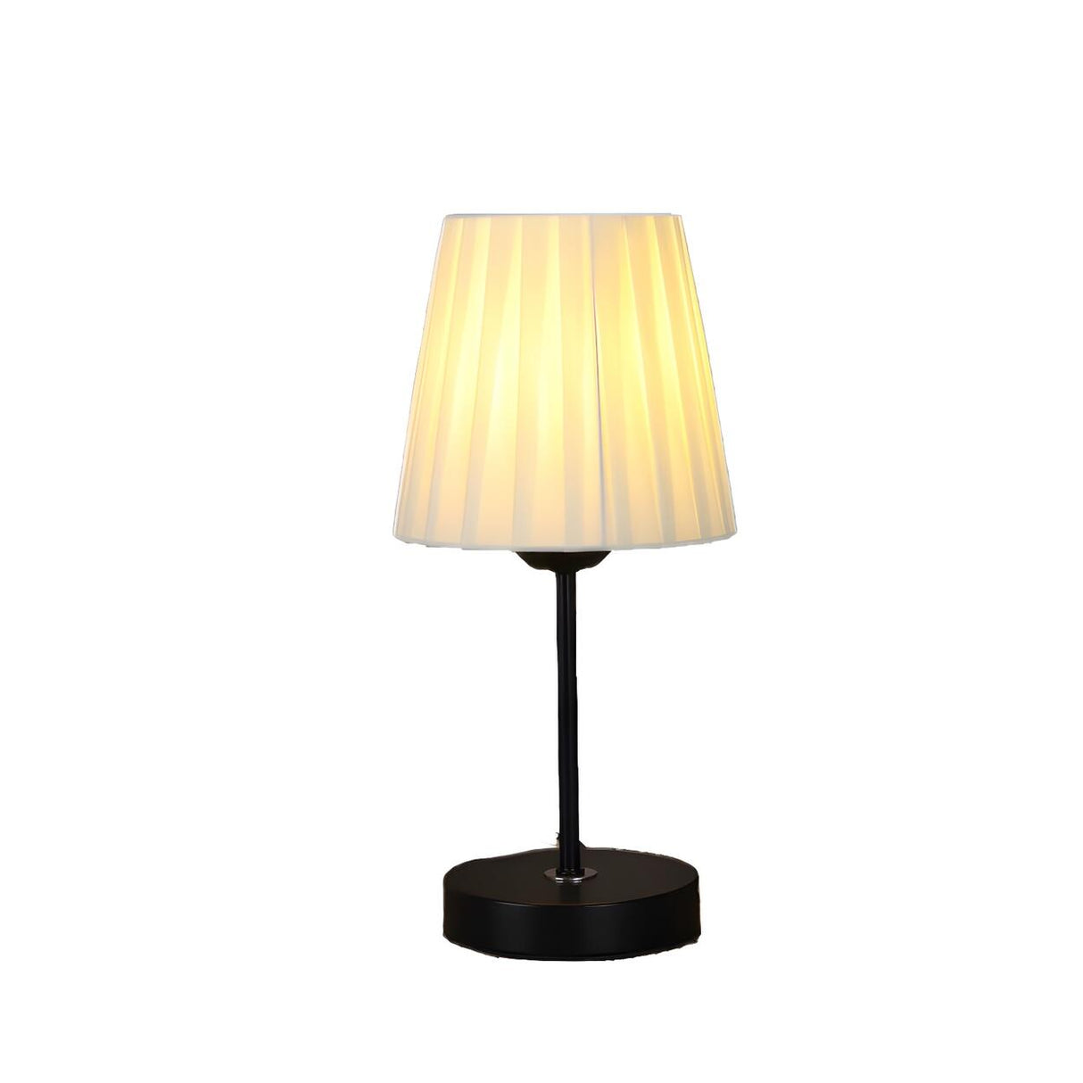 Modern Multi-Light Geometric White Metal Table Lamp Image - 15