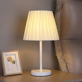 Modern Multi-Light Geometric White Metal Table Lamp Image - 2