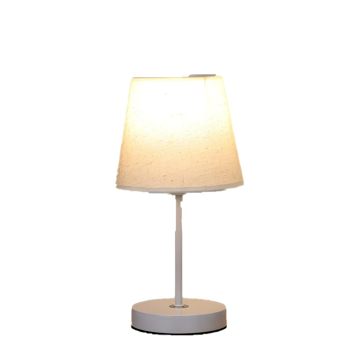 Modern Multi-Light Geometric White Metal Table Lamp Image - 9