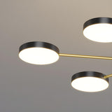 Modern Multi-Light Starburst LED Ceiling Fan Lights Image - 10