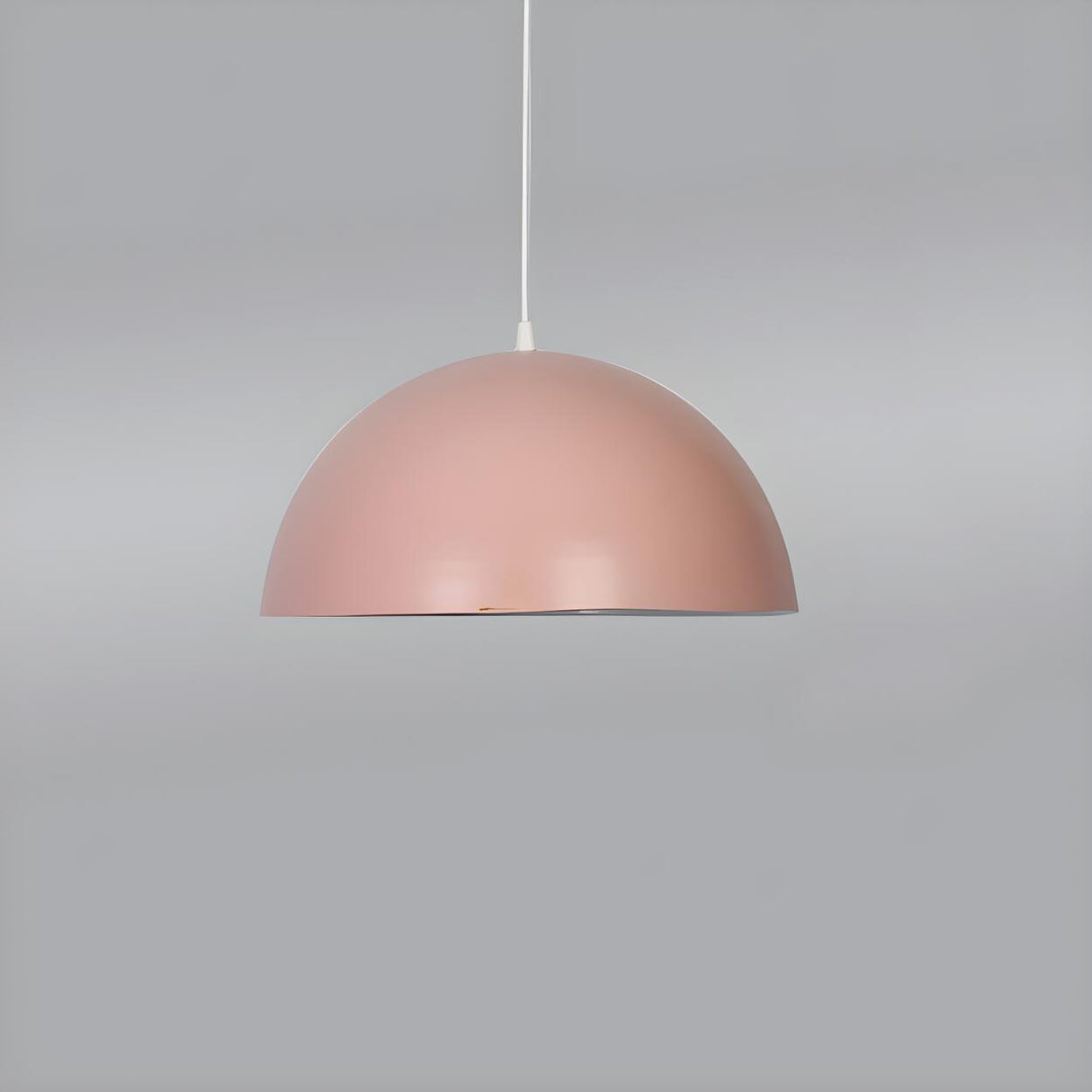 Modern Multicolor Dome Aluminum Dining Room Pendant Light Image - 10