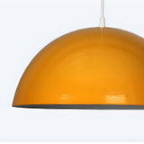 Modern Multicolor Dome Aluminum Dining Room Pendant Light Image - 11