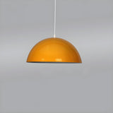 Modern Multicolor Dome Aluminum Dining Room Pendant Light Image - 12