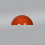 Modern Multicolor Dome Aluminum Dining Room Pendant Light Image - 18