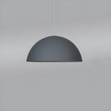 Modern Multicolor Dome Aluminum Dining Room Pendant Light Image - 4