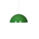 Modern Multicolor Dome Aluminum Dining Room Pendant Light Image - 9