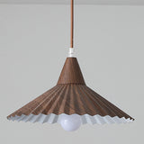 Modern Multicolor Metal Cone Dining Room Pendant Light Image - 13