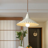 Modern Multicolor Metal Cone Dining Room Pendant Light Image - 4