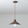 Modern Multicolor Metal Cone Dining Room Pendant Light Image - 5