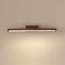 Modern Natural Wood Cylinder Vanity Light Fixtures Image - 2