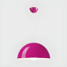 Modern Orange Dome Aluminum Restaurant Pendant Light Image - 10