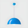 Modern Orange Dome Aluminum Restaurant Pendant Light Image - 8