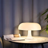 Modern Orange Mushroom Dome Shape Decor Table Lamp Image - 2