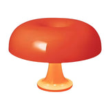 Modern Orange Mushroom Dome Shape Decor Table Lamp Image - 5