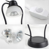 Modern Portable Dual Light Candle Warmer Table Lamp Image - 10