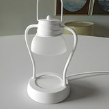 Modern Portable Dual Light Candle Warmer Table Lamp Image - 3